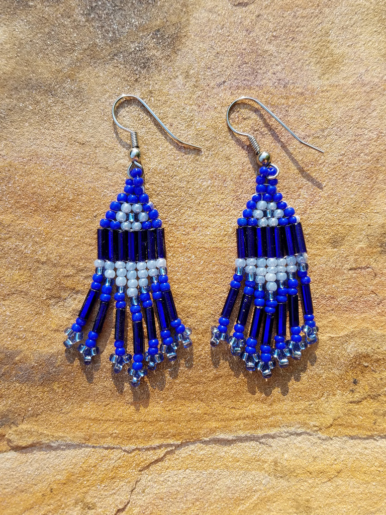 Bead Earrings #113 (2in) – Shadow Creek Curios