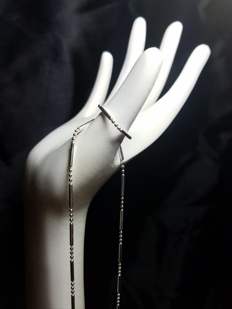 Sterling Line & Ball Chain