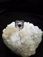 Amethyst Lace Ring