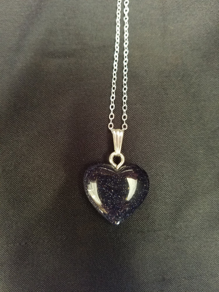 Bluestone Heart Necklace