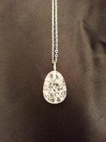 Crystal Qurtz Tumbled Necklace